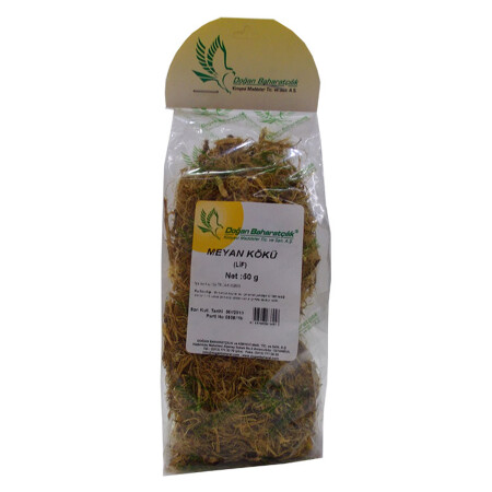Meyan Kökü Lif Doğal 50 Gr Paket - Doğan