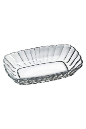 Mezze 53392 Basic Kayık Tabak 2'li Kahvaltı- Çerez - Paşabahçe