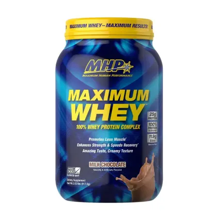 MHP Maximum Whey - 100% Whey Protein (918 g, Milk Chocolate) - MHP