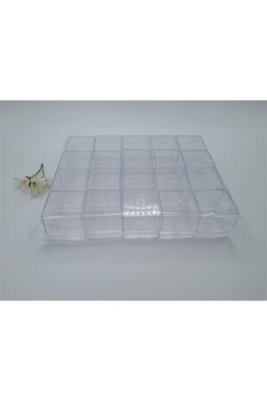 Mica Box 5x5x5 - 20 Pieces (transparent) - Gifa Store