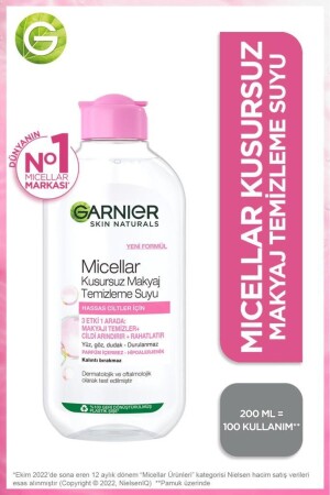 Micellar Perfect Makeup Cleansing Water 200ml - Garnier