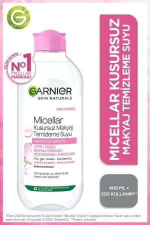 Micellar Perfect Makeup Cleansing Water 400 ml - Garnier