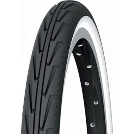 Michelin Junior City 24x1.75 (44-507) beyaz yanaklı lastik - Michelin