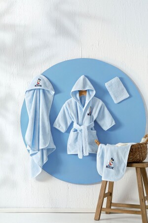Mickey Mouse Disney License Printed Bamboo Newborn Baby Set EVTEKSTILI-495472 - Özdilek