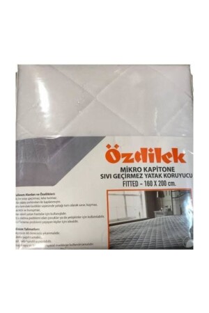 Micro Quilted Liquid Proof Fitted Double Mattress Protector - Özdilek