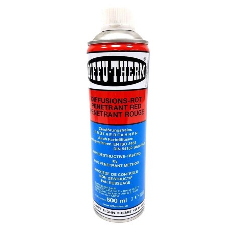 Microcrack indicator DIFFU-THERM BDR-L 500 ml, red - Diffu-Therm