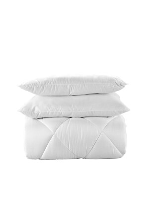 Microfiber Double Silicone Quilt and Pillow Set (600 GR) 5234879 - Zarif Home