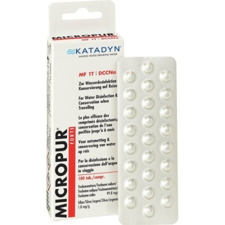 MICROPUR FORTE MF1/100T (4X25) - Katadyn