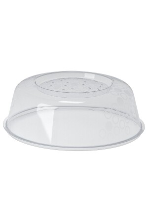 Microwave Fireproof Cover Diameter 26x9 Cm Transparent Food Protection Cover Polypropylene Plastic URN902 - IKEA