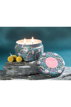 Midnight Bloom Scented Candle 227 gr Navy Blue 10036140 - English Home