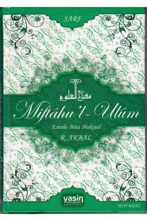 Miftahul Ulum Emsile Bina Maksud Sarf Kitabı- R. Akbal- Yasin - Yasin Yayınevi
