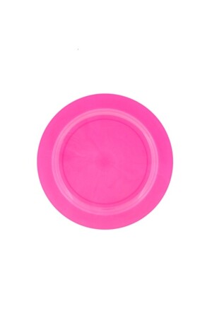 Mika Luxury Plastic Plate Pink 26 Cm Pink 10 Pieces - 14Süs