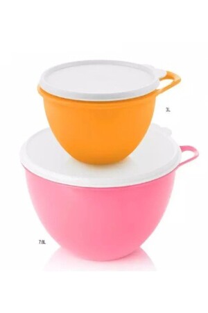 Miksim Storage and Preparation Container 7. 8 Lt, 3lt (dough, Yogurt Fermentation Container) 8895214572231 - Tupperware