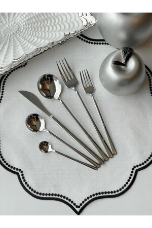 Milano 36 Piece Fork Spoon Knife Set for 6 Persons Tr-3701 DC. TR-3541 - AROW