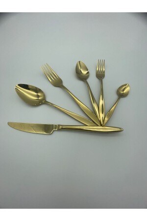 Milano 36-teiliges Titan-Gold-Gabel-Löffel-Messer-Set CMDWCG01 - Wessenburg