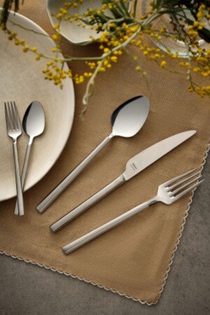 Milano Fork Spoon Knife Set 84 Pieces 823798 - Hisar