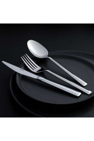Milano Plain 36 Piece Fork Spoon Knife Set 01NHR005 - Nehir
