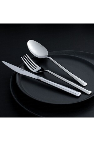 Milano Plain 72 Piece Large Family Set (with knife) TYC00145392433 - Nehir