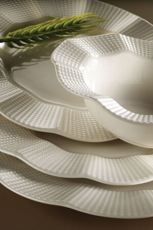 Milena Porcelain 18 Piece Dinner Set TYC00500879476 - Kütahya Porselen