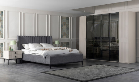 Milenyum 6-Door Bedroom with Storage Box - Cadde Yıldız