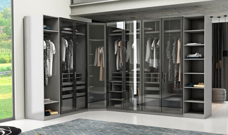 Millenium Corner Wardrobe - Cadde Yıldız