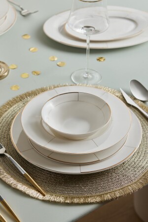 Millie 56 Piece New Bone Dinner Set for 12 People 153. 03. 08. 3501 - Karaca