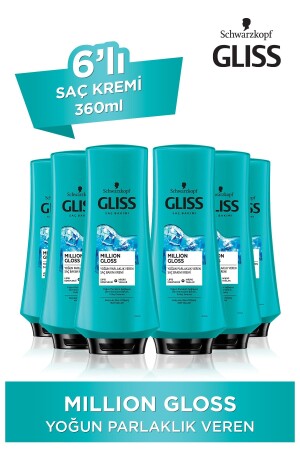 Million Gloss Intense Shine Conditioner 360 ML Set of 6 - Gliss