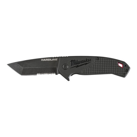MILWAUKEE Hardline folding serrated knife, black - Milwaukee Accessories