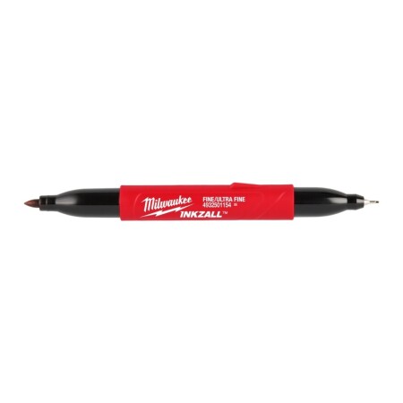 MILWAUKEE Inkzall dual-tip marker, black - Milwaukee Accessories