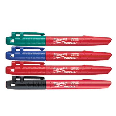 MILWAUKEE Inkzall Farbmarker-Set, 4 Stück. - Milwaukee Accessories