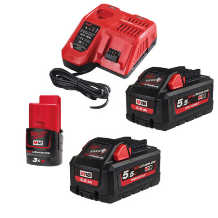 Milwaukee M18 HNRG-552 pil seti - Milwaukee
