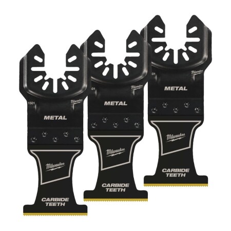 Milwaukee OL Carb çok fonksiyonlu alet için 35 mm'lik bıçaklar, 3 adet. - Milwaukee Accessories