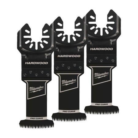 Milwaukee OL HCS 3C çok fonksiyonlu alet için 35 mm'lik bıçaklar, 3 adet. - Milwaukee Accessories
