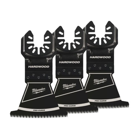 Milwaukee OL HCS 3C çok fonksiyonlu alet için 64 mm'lik 3 adet bıçak. - Milwaukee Accessories
