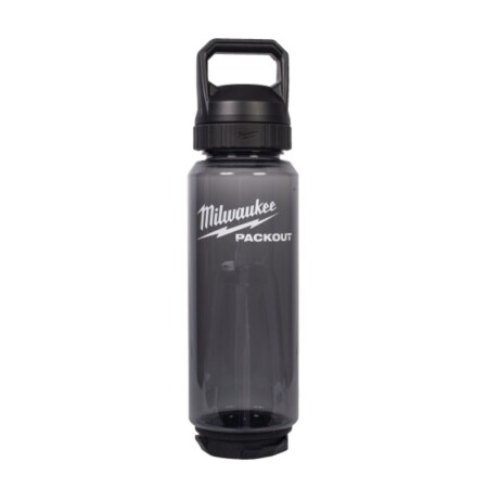 MILWAUKEE Packout 1005ml water bottle, black - Milwaukee Packout