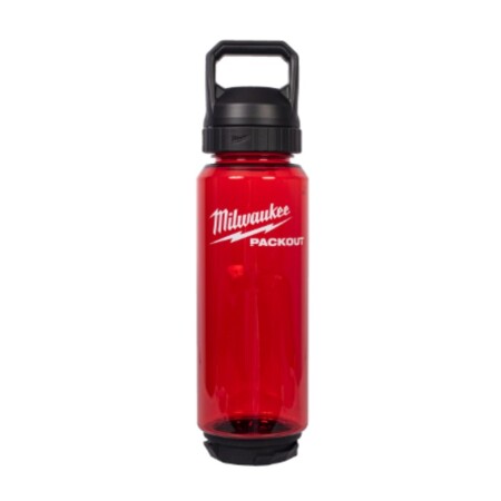 MILWAUKEE Packout 1005ml water bottle, red - Milwaukee Packout