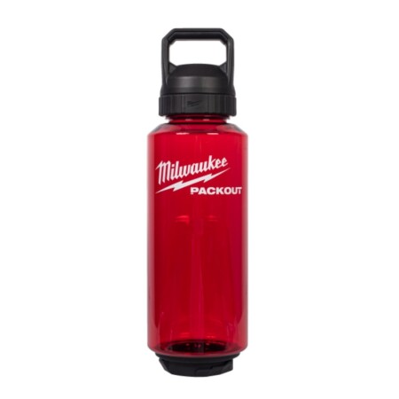 MILWAUKEE Packout 1420ml water bottle, red - Milwaukee Packout