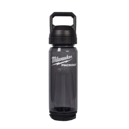 MILWAUKEE Packout 740ml water bottle, black - Milwaukee Packout