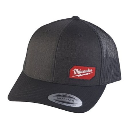 MILWAUKEE Snapback cap, black - Milwaukee Accessories