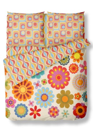 Mindy Double Duvet Cover Set - Helen George