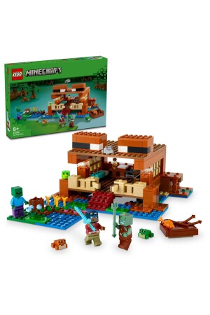 ® Minecraft® Frog House 21256 - Construction Set for Ages 8 and Up (400 Pieces) - Lego