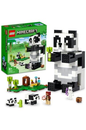® Minecraft® Panda Shelter 21245 - Toy Building Set for Children Ages 8 and Up (553 Pieces) - Lego