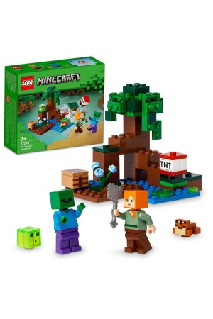 ® Minecraft® Swamp Adventure 21240 - Toy Building Set for Children Ages 7 and Up (65 Pieces) DFN21240 - LEGO