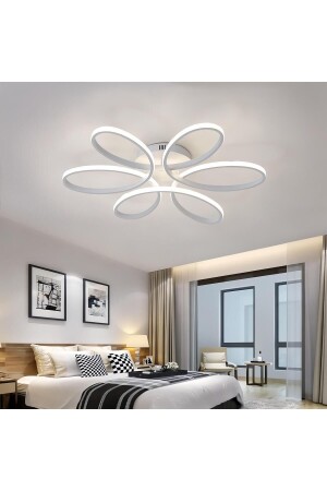 MİNEL DEKOR PAPATIA MODEL LED50 CM, CEILING LAMP, MODERN LIGHTING, DECORATIVE CHIC CHANDELIER 112235 - MİNEL DEKOR LED LIGHTING