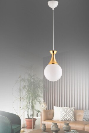 Minel White Gold Detailed Single Modern Lighting TYC00613561906 - GYK LİGHT