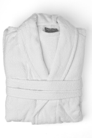  Minerva %100 Pamuklu Kadın / Erkek Unisex Bornoz - Soley