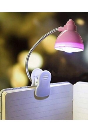 Mini Acrobat Latched LED Lighted Book Reading Lamp - Yakut