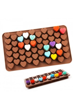 Mini Heart Figured Silicone Chocolate, Cake, Ice Cream Mold SS2214 - Tinky Winky