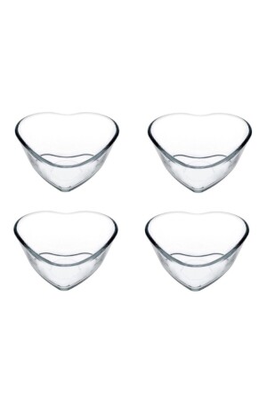 Mini-Ofenschüssel Herz 4er-Set 59494 Fma07805 594940 - Paşabahçe