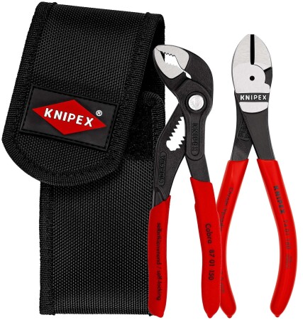 Mini pliers set with belt clip KNIPEX 002072V02 - Knipex